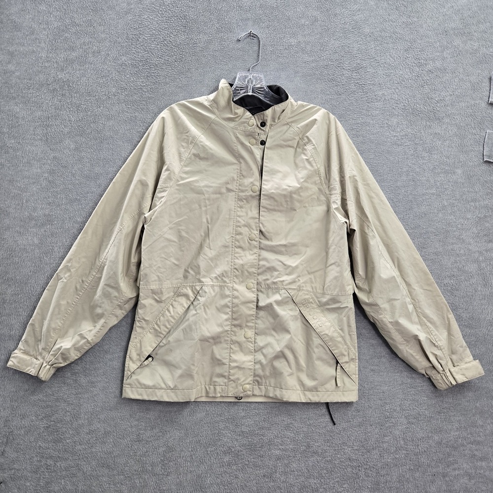 Footjoy Women Jacket XS Beige DRYJOYS FJ Embroidery Golf READ